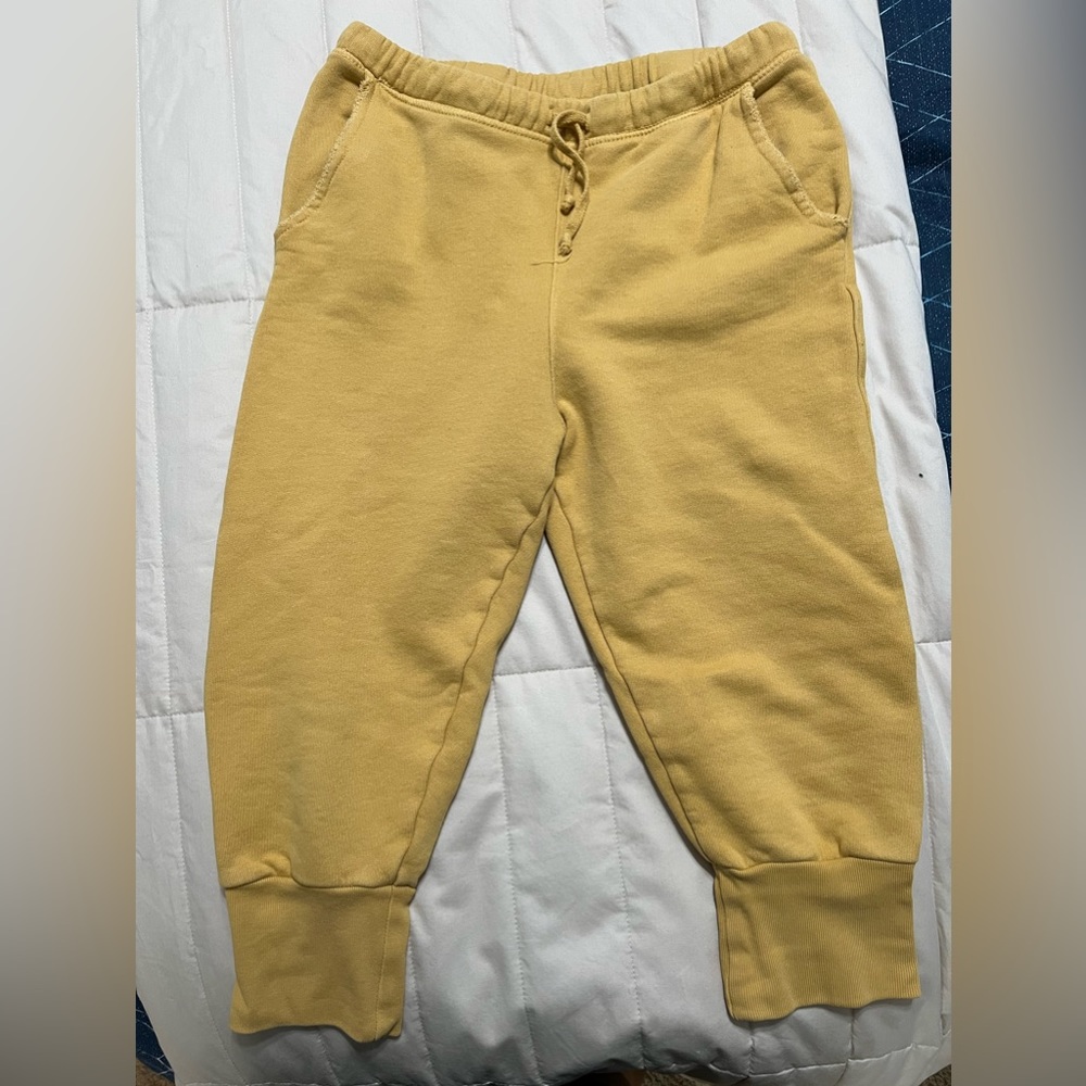 Frank and Eileen tee lab cropped sweats, size small